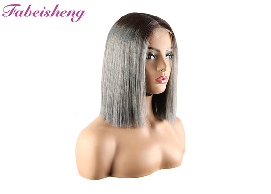 Perucas de encaje de 10 a 14 pulgadas de longitud para una peruca de cierre de Kim con línea natural del cabello